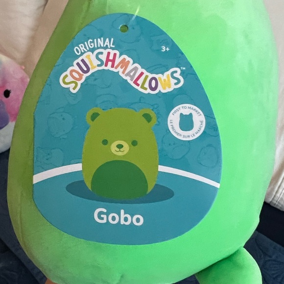 Squishmallows Gobo the Gummy Bear 7” Stuffed Plush - Picture 3 of 3